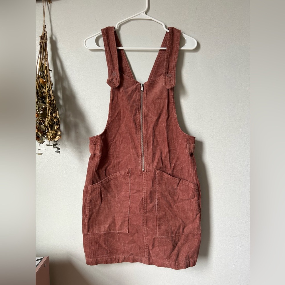 Corduroy Overall Skirt